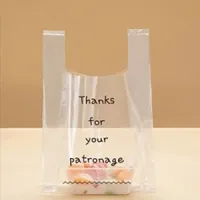 Bolsas de plástico transparente