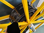 Máquina para fabricación de mangueras planas de PE