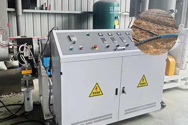 Máquina para fabricación de mangueras planas de PE