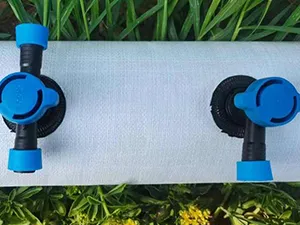 Manguera plana preperforada