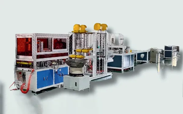 Máquina para fabricación mangueras planas preperforadas
